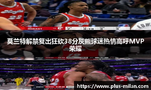 莫兰特解禁复出狂砍38分灰熊球迷热情高呼MVP荣耀